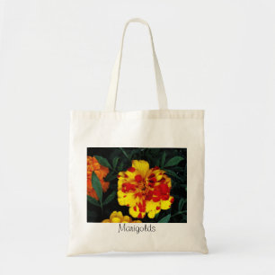 Bolso De Tela Tote de lona amarilla roja