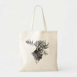 Bolso De Tela Tote de los alces