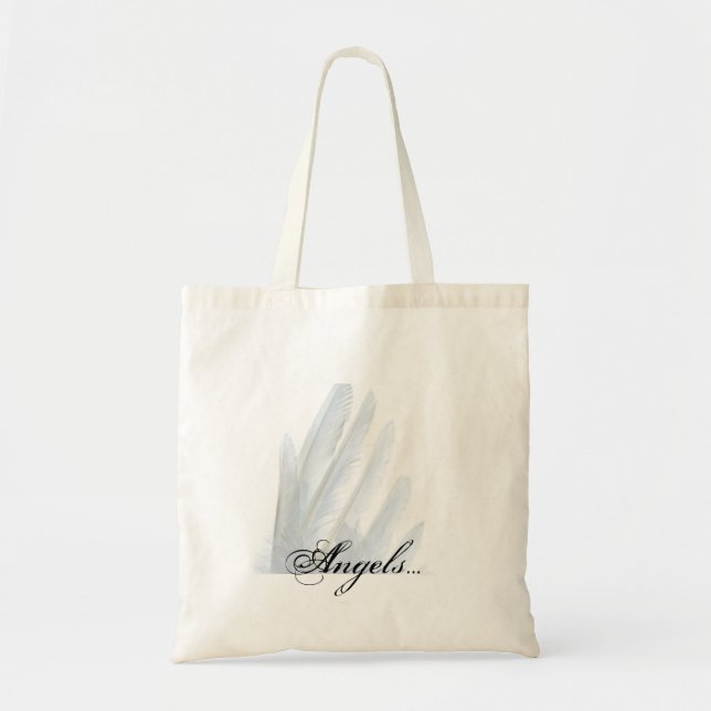 Bolso De Tela Tote de los ángeles (Frente)