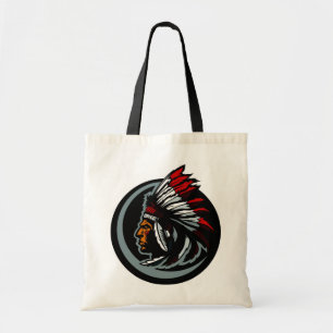 Bolso De Tela Tote de los indios de Chippewa