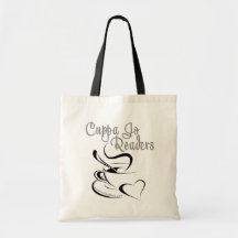 Tote de los lectores de Cuppa Jo