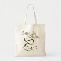 Tote de los lectores de Cuppa Jo