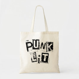 Bolso De Tela TOTE de luz de Punk NP