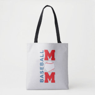 Bolso De Tela Tote de mamá de béisbol