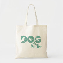 Tote de Mamá Perruna - Verde Teal