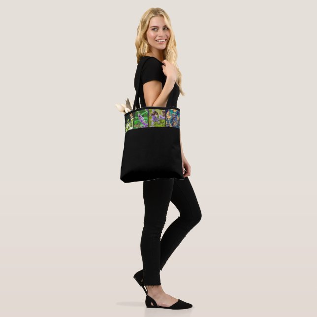 Bolso De Tela Tote de mariposa 2 (Puesto)