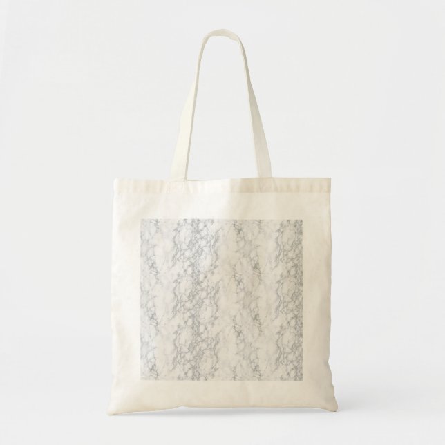 Bolso De Tela Tote de mármol (Frente)