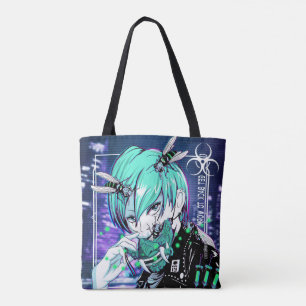 Bolso De Tela tote de máscara