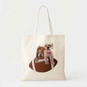 Bolso De Tela Tote de Mascot~Bulldog~Original del equipo