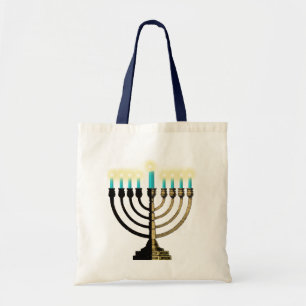 Bolso De Tela Tote de Menorah