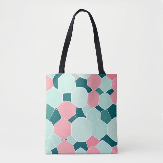 Bolso De Tela Tote de mezquita rosa (Anverso)