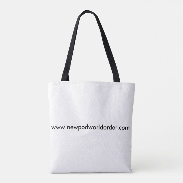 Bolso De Tela Tote de M'Lady de los totes (Reverso)