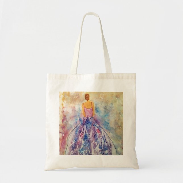 Bolso De Tela Tote de moda (Frente)