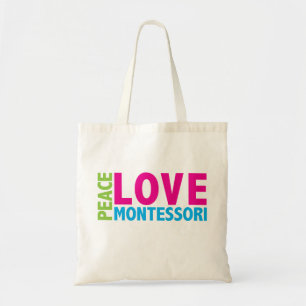 Bolso De Tela Tote de Montessori