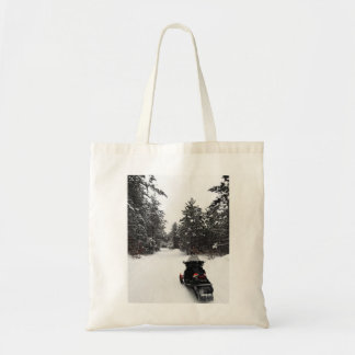 Bolso De Tela Tote de moto de nieve