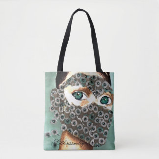 Bolso De Tela Tote de mujer enmascarada