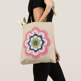 Bolso De Tela Tote de mujeres Pastel rosa moderno