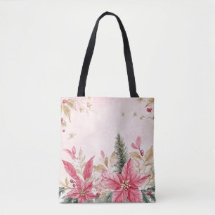 Bolso De Tela Tote de Navidad de Cute Merry