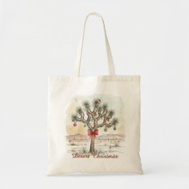 Bolso De Tela Tote de Navidad del Desierto