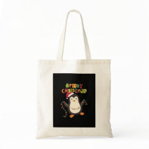 Tote de Navidades de Cute Penguin
