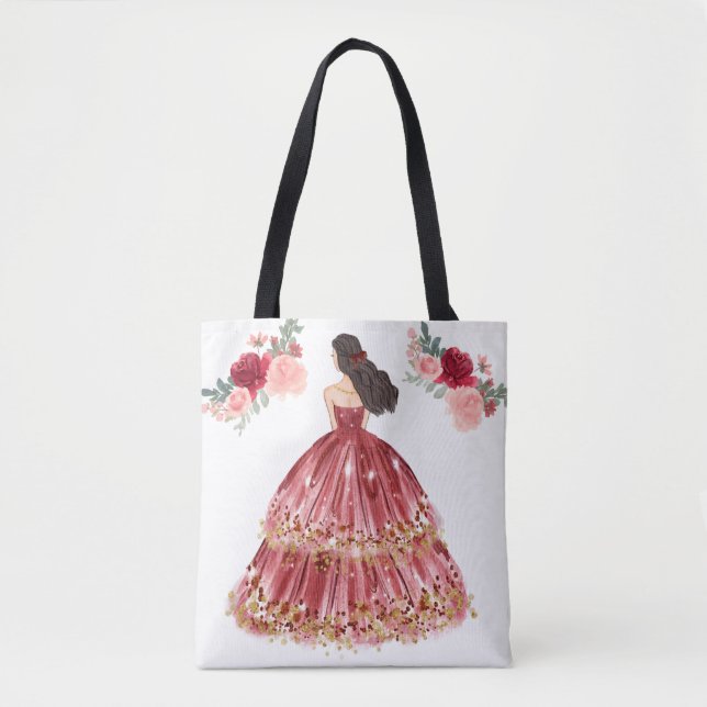 Bolso De Tela Tote de Navidades de Sapphire (Anverso)