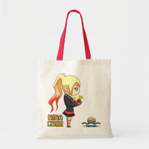 Bolso De Tela Tote de Nina Chibi