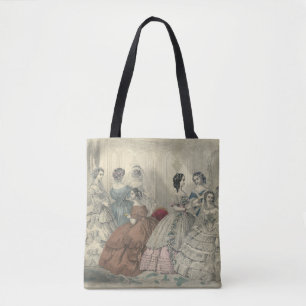 Bolso De Tela Tote de novias y novias de Godey
