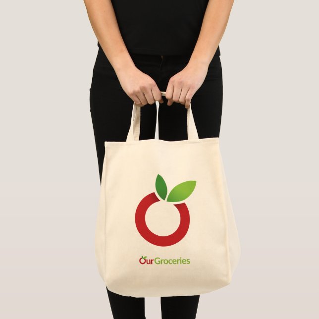 Bolso De Tela Tote de nuestra tienda de comestibles (Anverso (producto))
