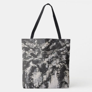 Bolso De Tela Tote de obsesiones de contraste