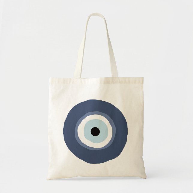 Bolso De Tela Tote de ojos malvados (Frente)