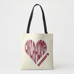 Bolso De Tela Tote de Oklahoma Sooners