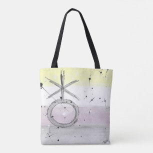 Bolso De Tela TOTE de Orgullo no binario TROS