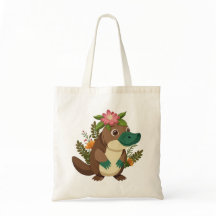 Tote de Ornitorrinco para Educación en Casa 
