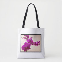 Tote de orquídea rosa