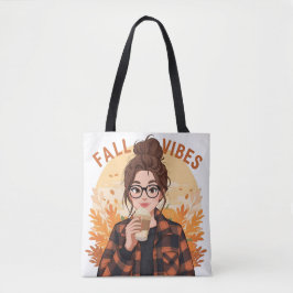 Bolso De Tela Tote de Otoño