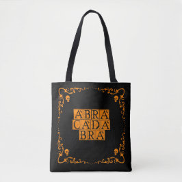 Bolso De Tela Tote de palabra mágica Abracadabra