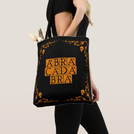 Bolso De Tela Tote de palabra mágica Abracadabra