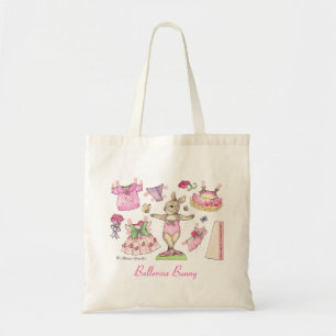 Bolso De Tela Tote de papel de la muñeca