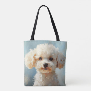 Bolso De Tela Tote de perro