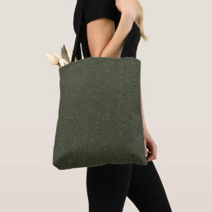 Bolso De Tela Tote de Personalizado texturizado Moss Green