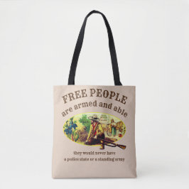 Bolso De Tela Tote de personas libres