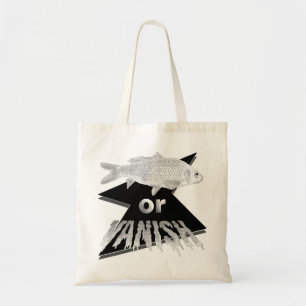 Bolso De Tela Tote de pescado o de desvanecimiento