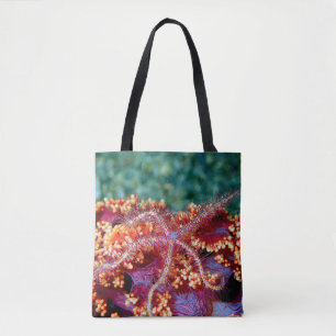 Bolso De Tela Tote de pez estrella de los arrecifes de coral