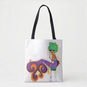 Bolso De Tela Tote de PISCIS