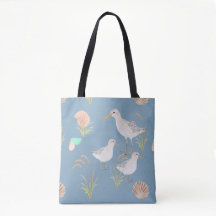 Tote de playa costera Sand Piper