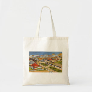 Bolso De Tela Tote de postales Vintage de Salisbury Beach