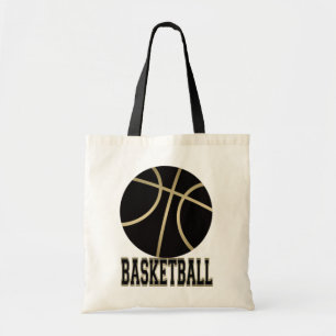 Bolso De Tela Tote de Presupuesto de Baloncesto