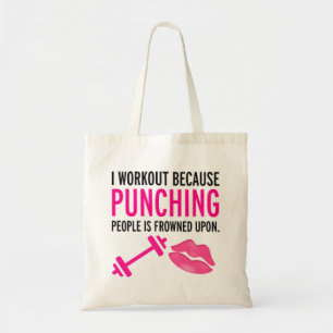 Bolso De Tela tote de presupuesto de "entrenamiento motivacional
