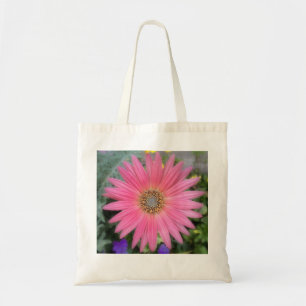 Bolso De Tela Tote de presupuesto de Gerbera Rosa Daisy