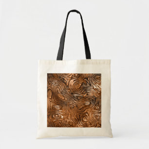 Bolso De Tela Tote de presupuesto de impresión de "cobre" fundid